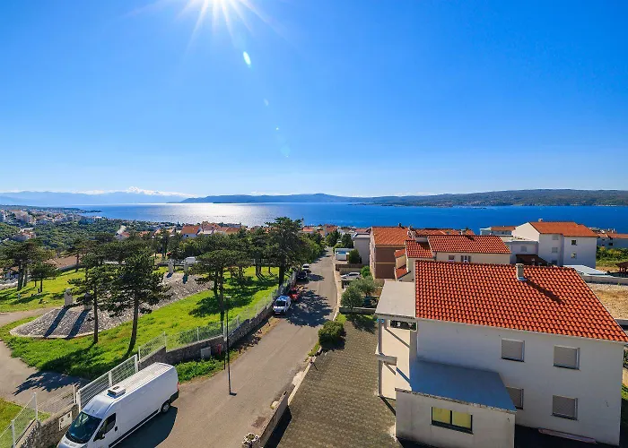 Atemberaubendes Mit Tollem Meerblick, Waschmaschine, Grillbereich * Crikvenica
