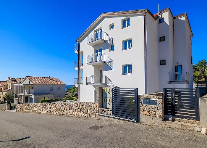 Lägenhet Atemberaubendes Mit Tollem Meerblick, Waschmaschine, Grillbereich Crikvenica